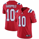 Nike New England Patriots #10 Jimmy Garoppolo Red Alternate NFL Vapor Untouchable Limited Jersey,baseball caps,new era cap wholesale,wholesale hats